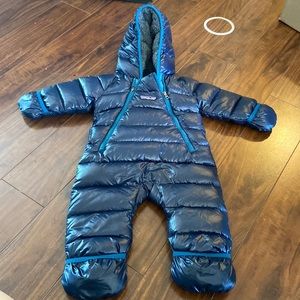 EUC Patagonia down snow suit/bunting